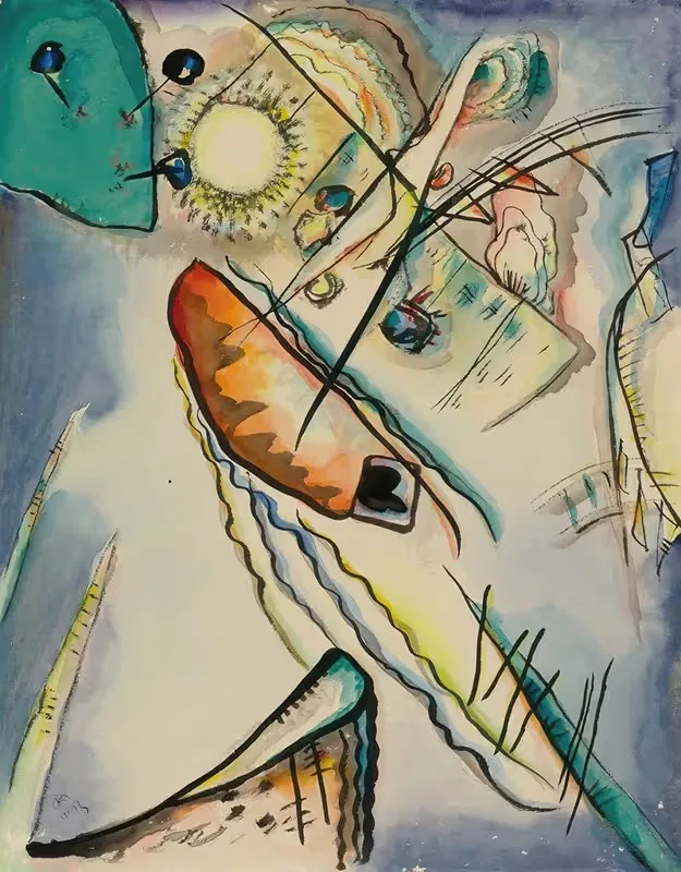 Без названия (Без названия) by Василий Кандинский, 1916 — digital art print download