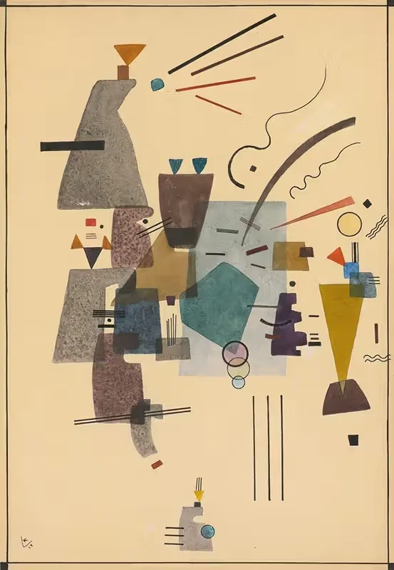 Разогретый холод by Василий Кандинский, 1924 — digital art print download