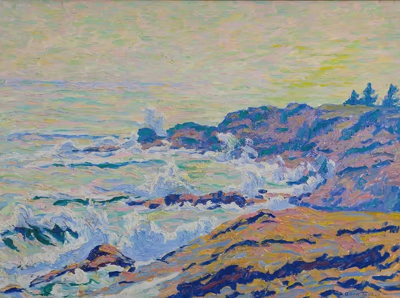 Along the coast by Allen Tucker, 1913 — digital art print download