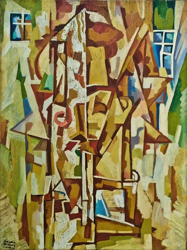 Курильщик с мундштуком by Амадеу де Соуза-Кардозу, 1915-1916 — digital art print download