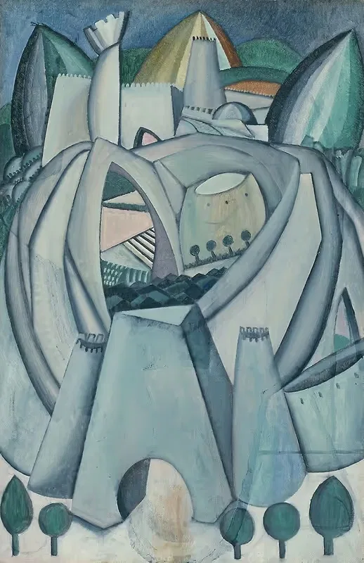 Укрепление by Амадеу де Соуза-Кардозу, 1907-1917 — digital art print download