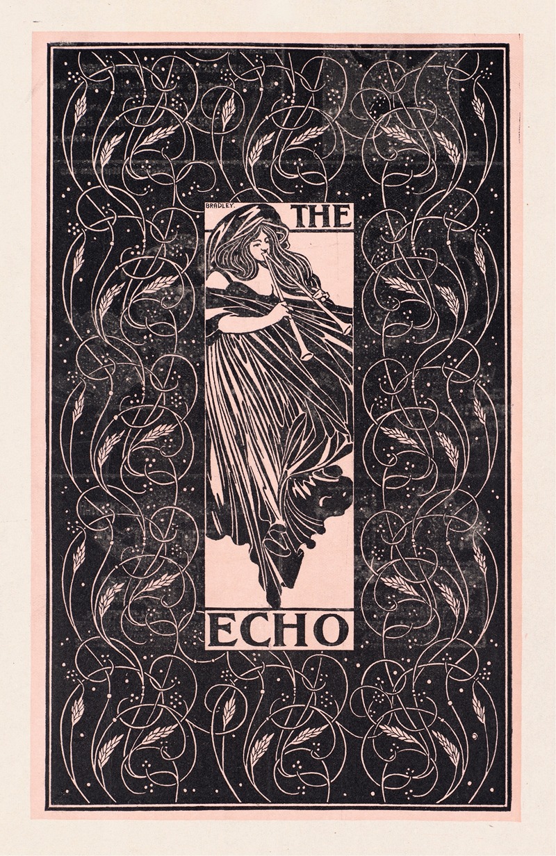 The echo, Chicago, April 15, 1896 by Уилл Брэдли, 1896 — digital art print download