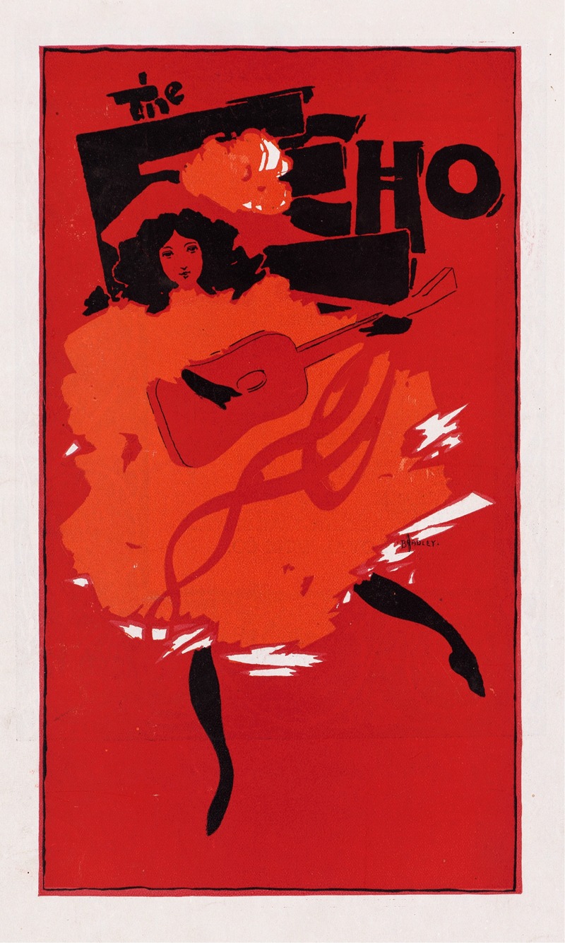The echo, Chicago, August 1, 1895 by Уилл Брэдли, 1895 — digital art print download