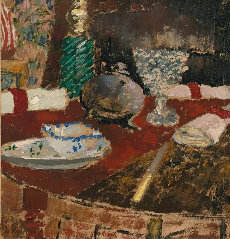 La Saucière Et Les Ronds De Serviette — Édouard Vuillard