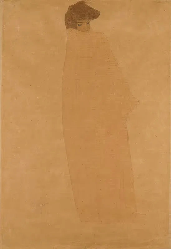 Завуалированный год by Эгон Шиле, 1908 — digital art print download
