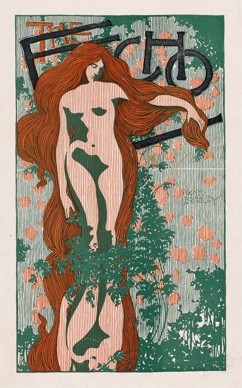 The echo, Chicago, June 1, 1895 by Уилл Брэдли, 1895 — digital art print download