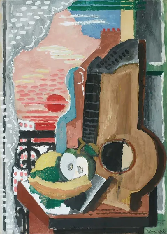 Nature Morte Devant La Fenêtre by Louis Marcoussis — digital art print download