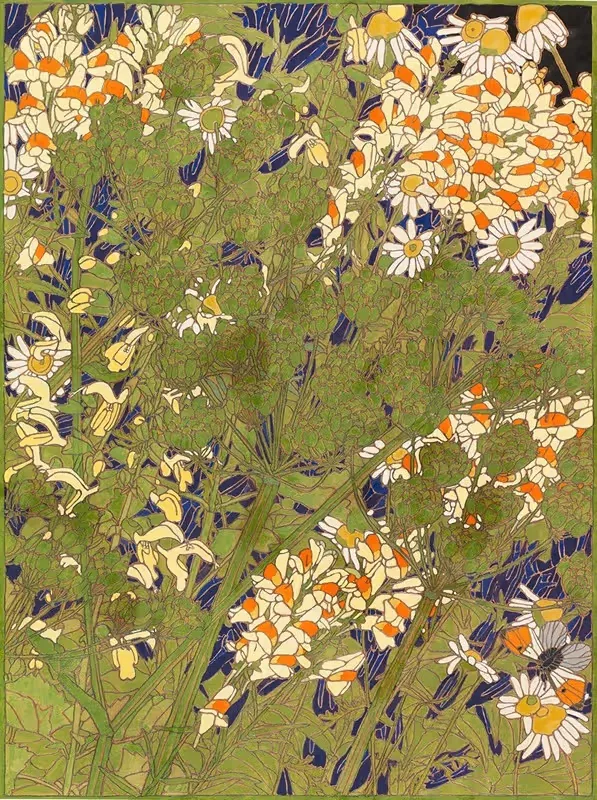 Женский лен by Паула Рёслер, 1917 — digital art print download