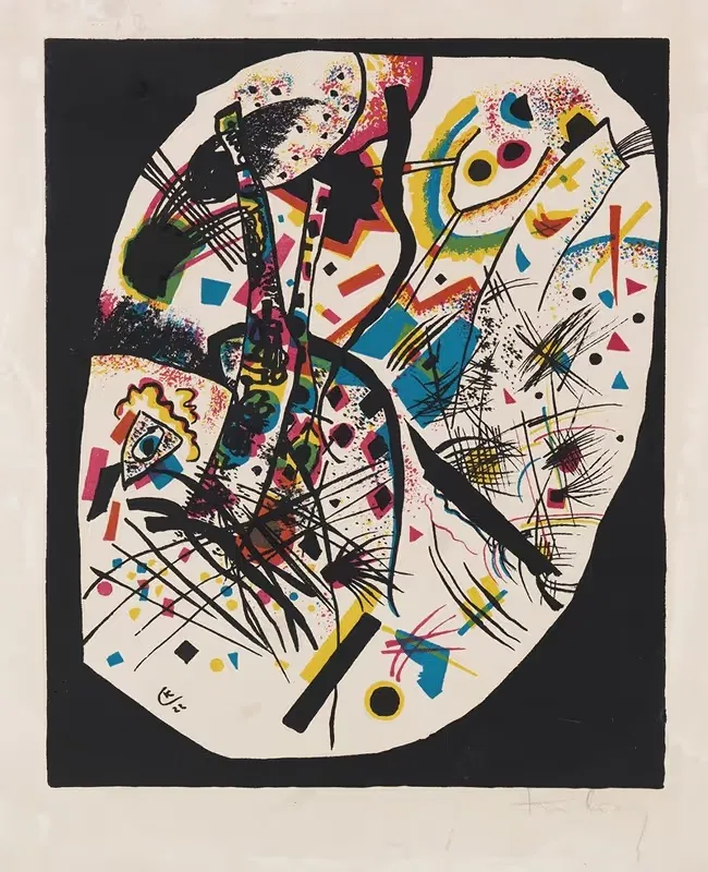 Маленькие миры III by Василий Кандинский, 1922 — digital art print download
