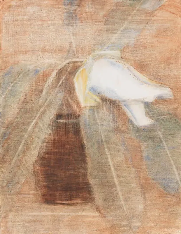 Magnolienknospe im Krug — Christian Rohlfs
