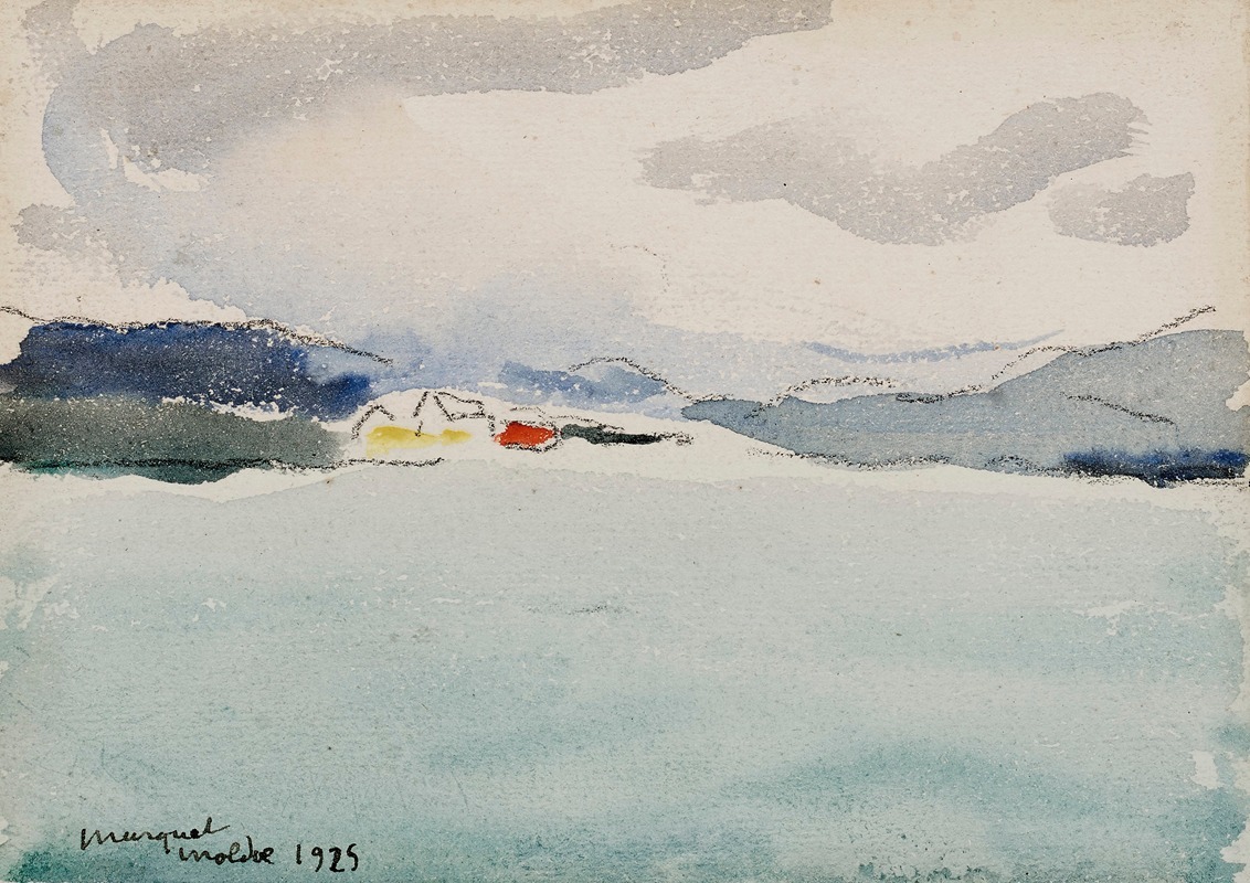 Molde by Albert Marquet, 1925 — digital art print download