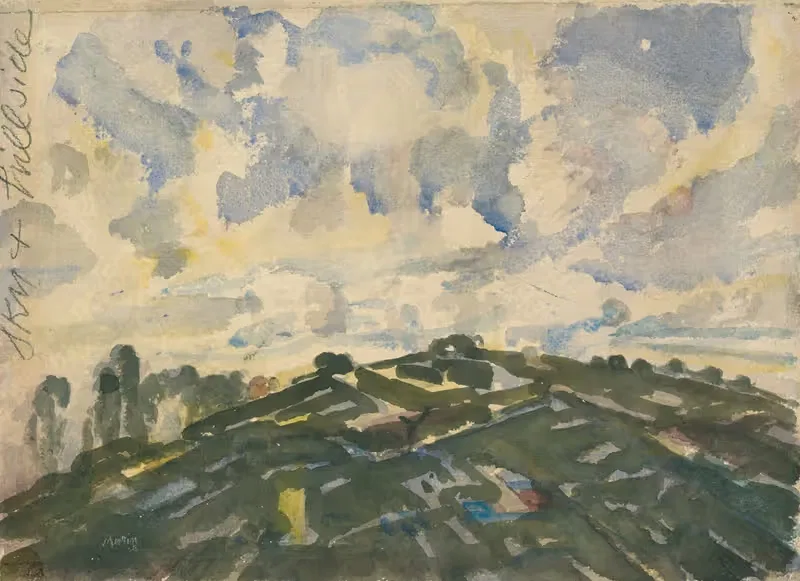 Land and Sky, France — John Marin