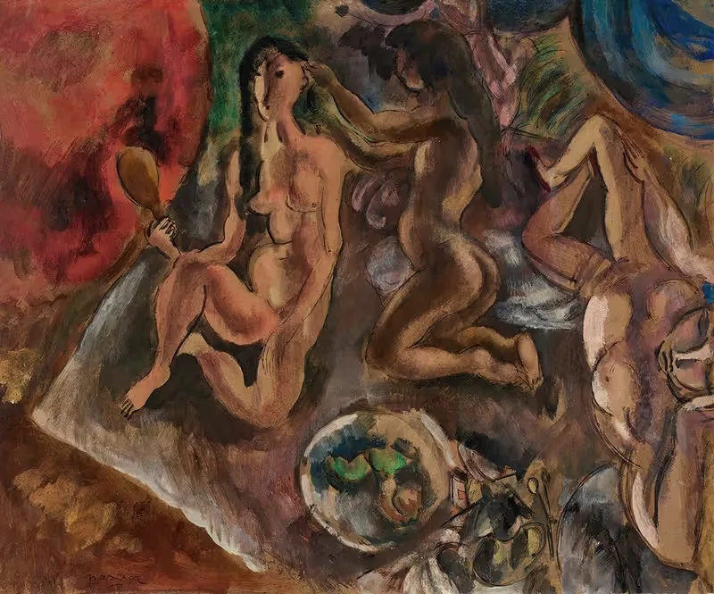 La toilette aux tropiques — Jules Pascin
