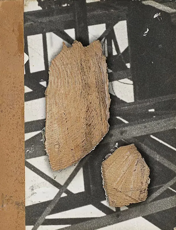 Ohne Titel (Mit Stahlträgerkonstruktion) — Kurt Schwitters