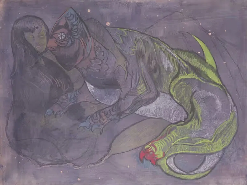 Chameleo, from the series; 'Astronomical compositions' — Stanisław Ignacy Witkiewicz