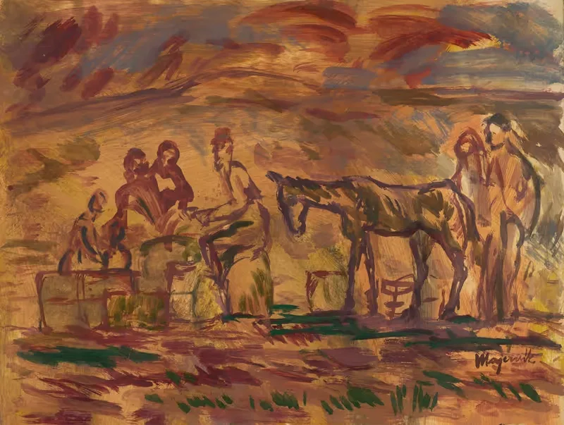 Victims of War (Refugees) — Cyprián Majerník