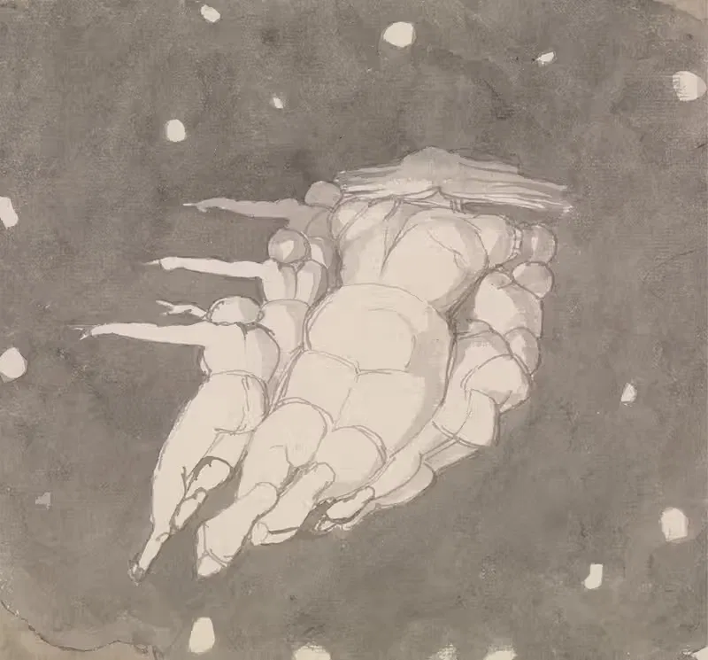 The Creation of the Heavens — John Flaxman