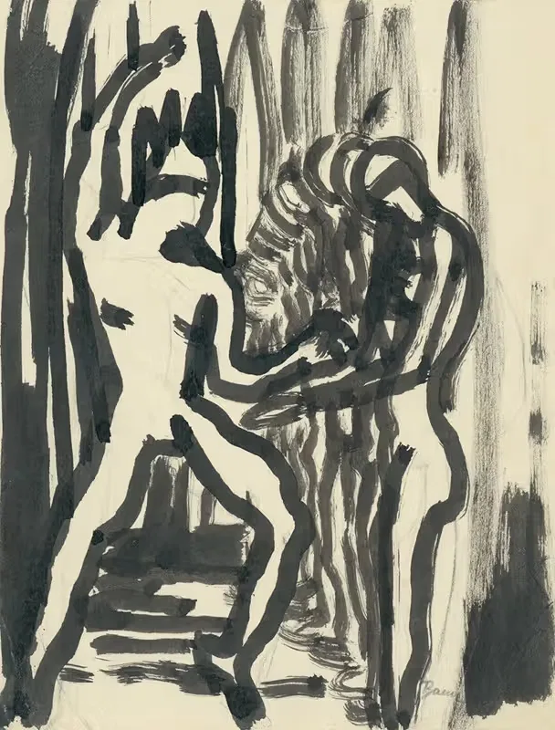 Мужские акты by Константин Баур, 1924–1927 — digital art print download