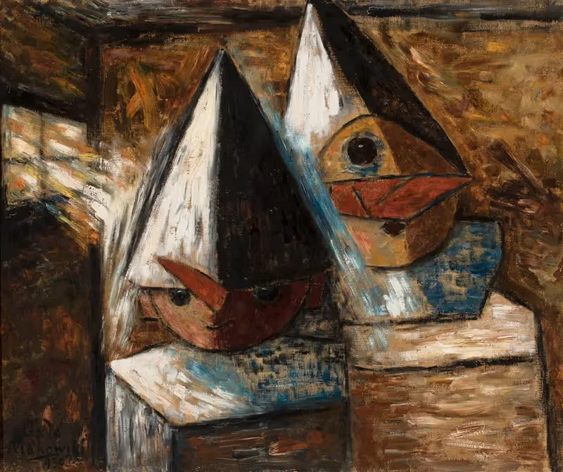 Mali pierroci by Tadeusz Makowski, 1930 — digital art print download