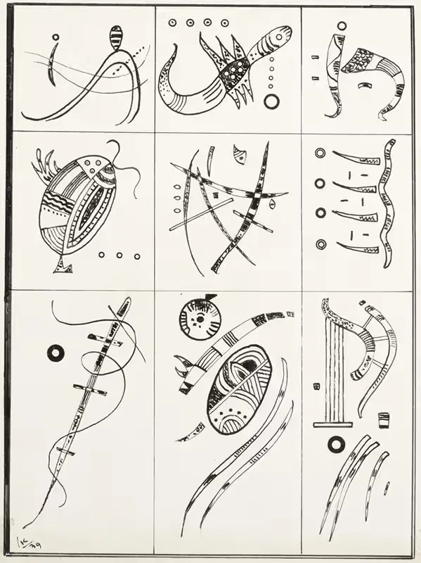 Ohne Titel by Wassily Kandinsky, 1939 — digital art print download