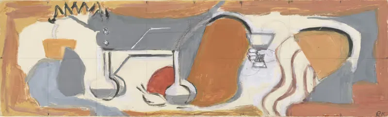 Натюрморт с стеклом by Рагнхильд Кейсер, 1935-1937 — digital art print download