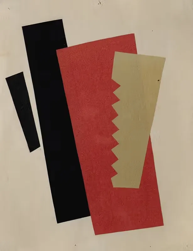 Композиция (Красный-Черный-Золотой) by Эль Лисицкий, 1920 — digital art print download