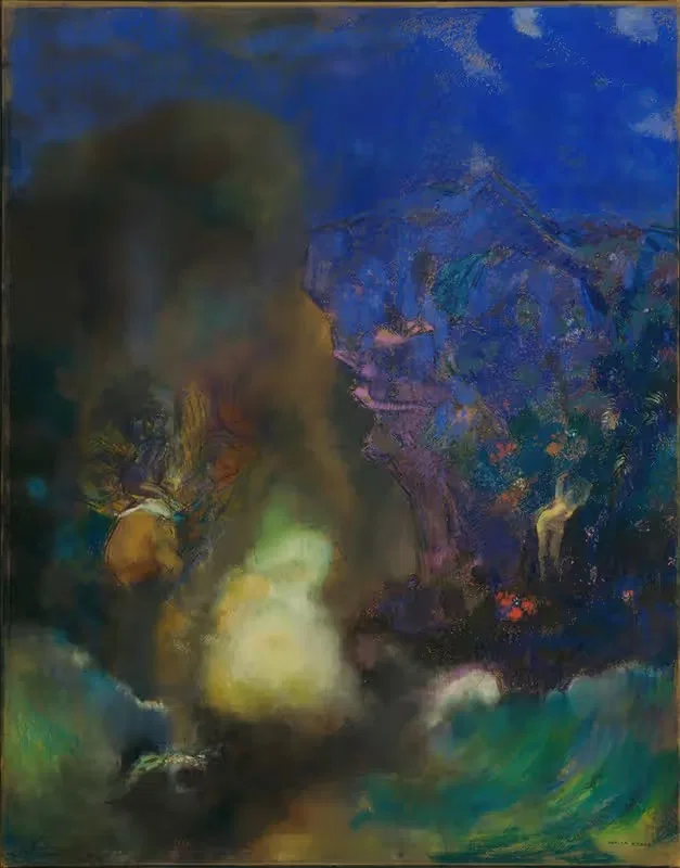 Роджер и Анджелика by Одилон Редон, 1910 — digital art print download