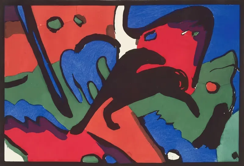 Der Blaue Reiter (The Blue Rider) — Wassily Kandinsky