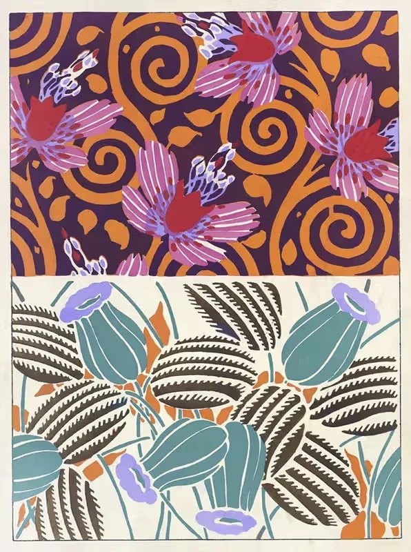 Suggestions pour étoffes et tapis Pl.02 — Emile-Allain Séguy