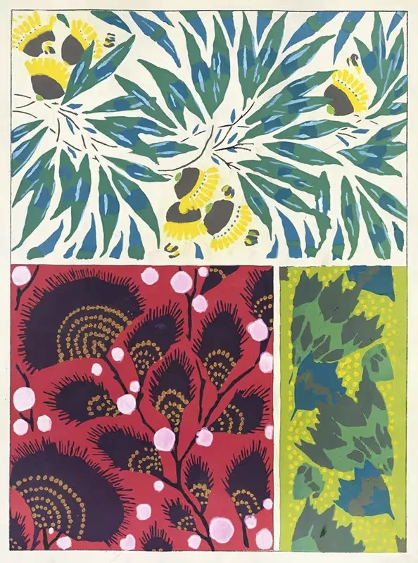 Suggestions pour étoffes et tapis Pl.04 — Emile-Allain Séguy