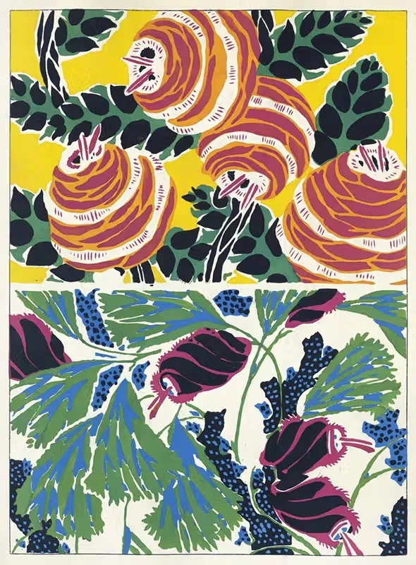 Suggestions pour étoffes et tapis Pl.19 — Emile-Allain Séguy