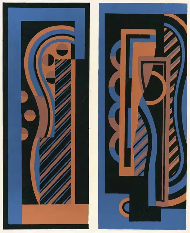 Коллекция декоров и цветов Pl.01 by Жорж Вальмье, 1930 — digital art print download