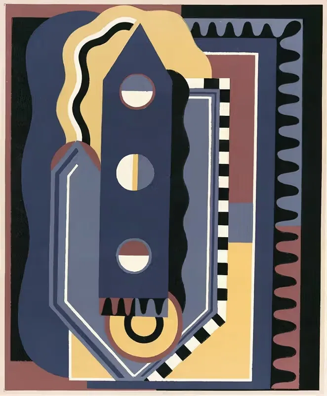 Коллекция декоров и цветов Пл.04 by Жорж Вальмье, 1930 — digital art print download