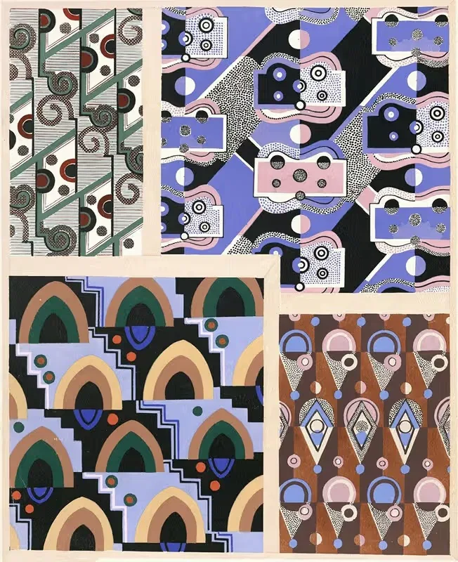 Коллекция декоров и цветов Пл.16 by Жорж Вальмье, 1930 — digital art print download