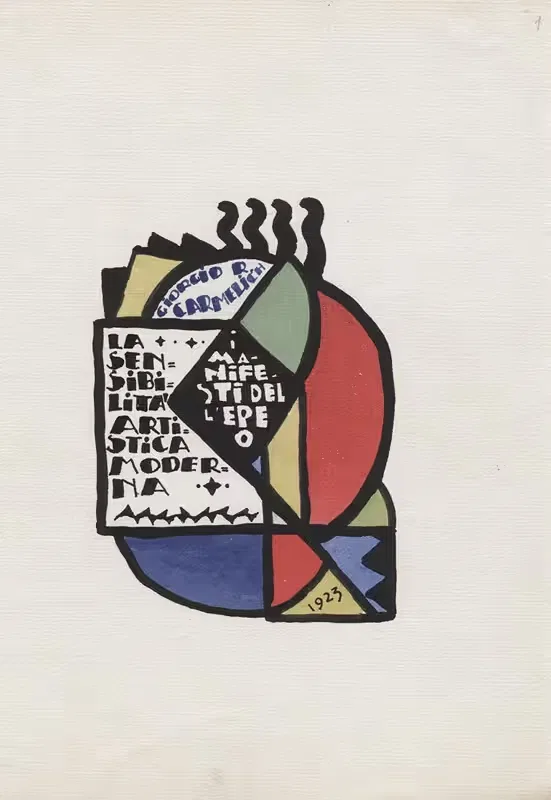 La sensibilita artistica moderna — Giorgio Riccardo Carmelich