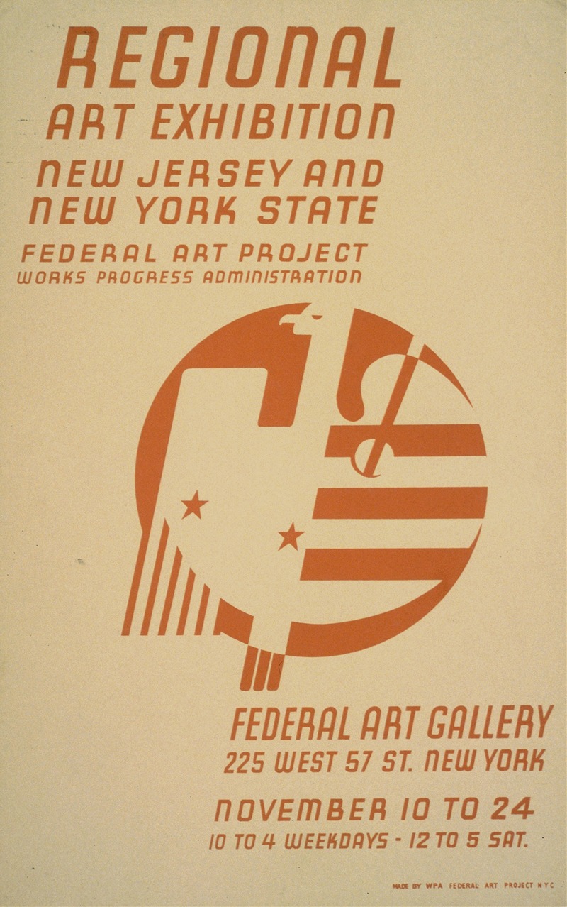 Regional art exhibition by Аноним, 1937 — digital art print download