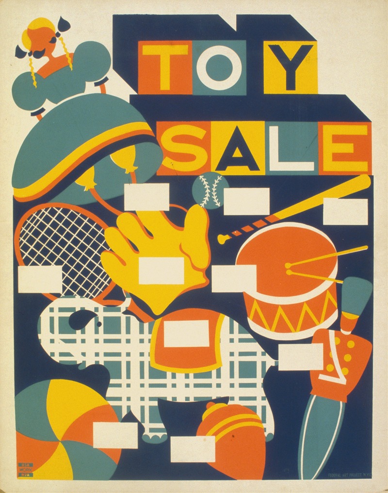 Toy sale by Аноним, 1936-1939 — digital art print download
