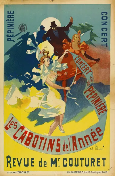Les Cabotins De L'année by Emile Tabouret, 1880-1900 — digital art print download