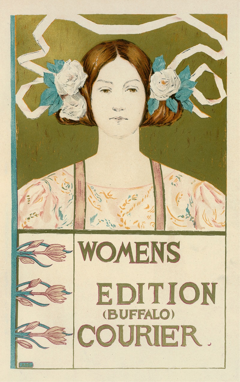 Women's Edition Buffalo Courier by Alice Russell Glenny, 1897 — digital art print download