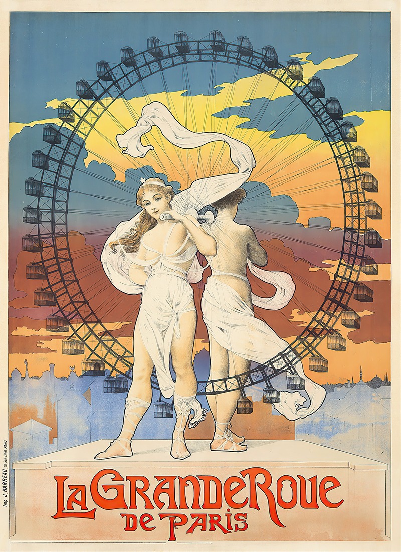 La Grande Roue by Аноним, 1899 — digital art print download