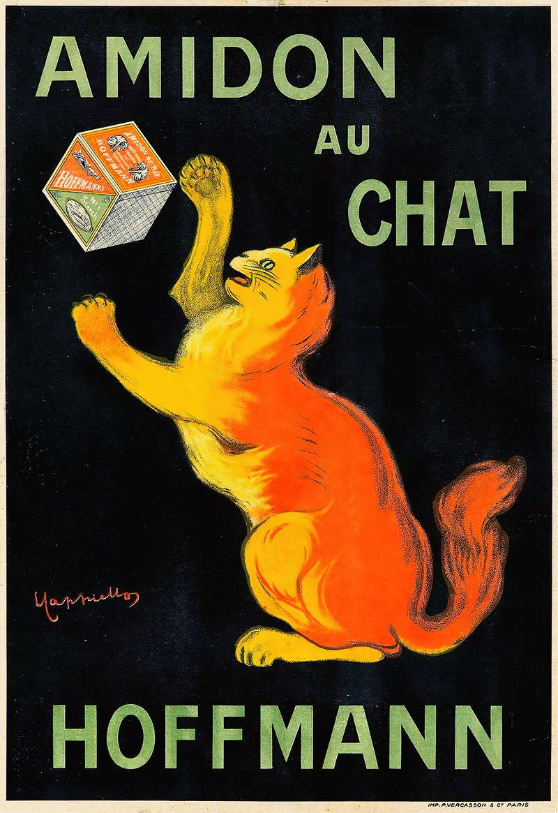 Amidon Au Chat by Leonetto Cappiello — digital art print download