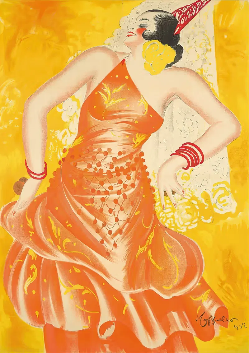 Conchita Supervia by Leonetto Cappiello, 1932 — digital art print download