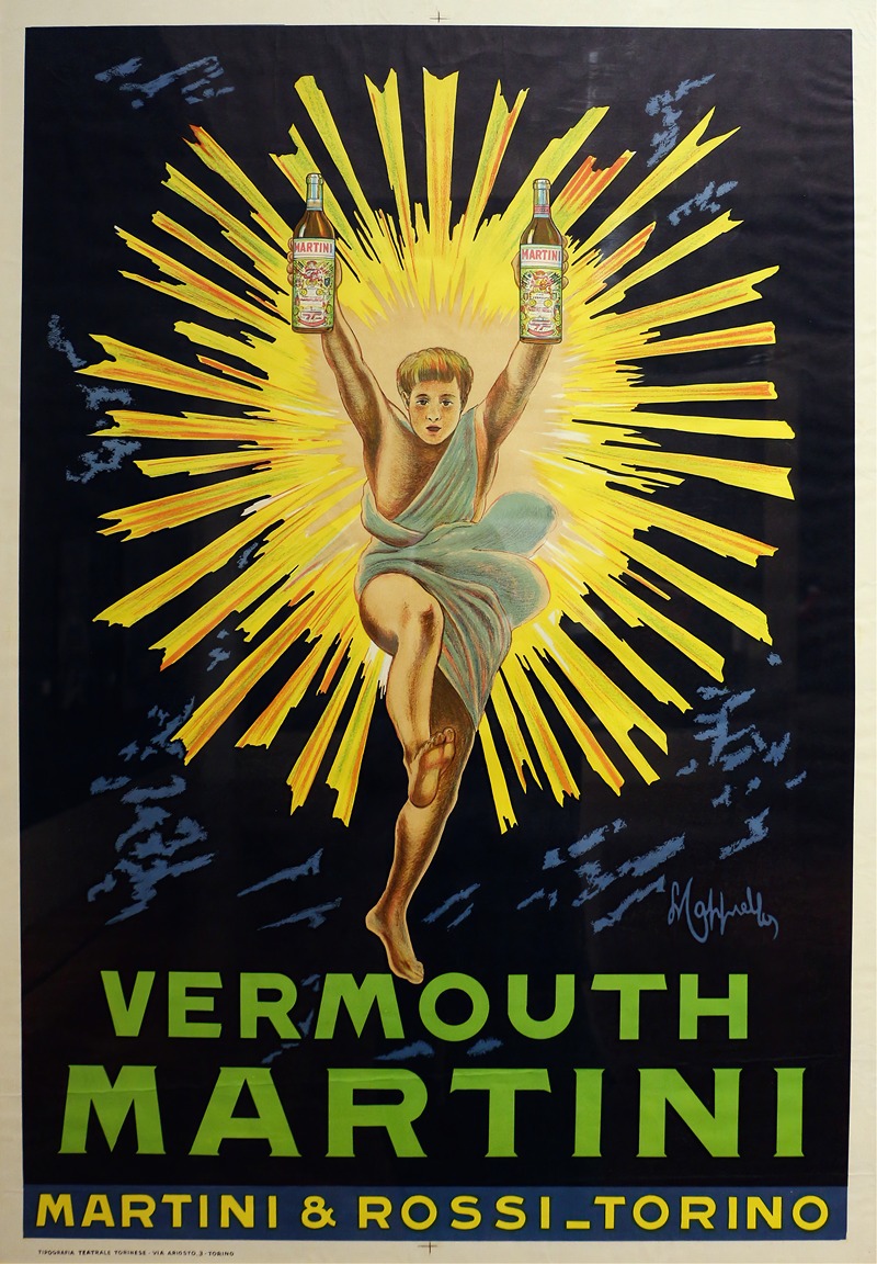 Vermouth Martini by Леонетто Каппьелло, 1920 — digital art print download