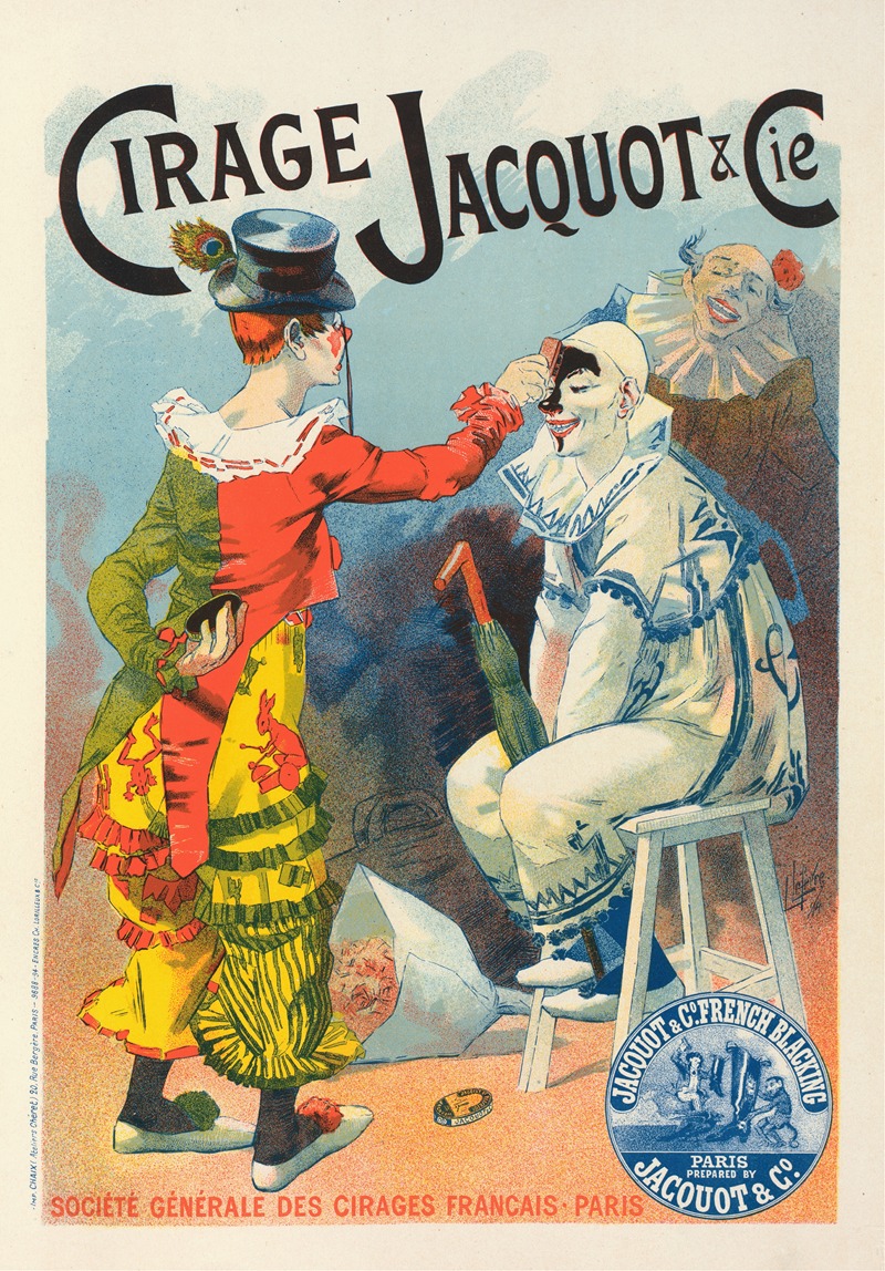 Cirage Jacquot Et Cie by Lucien Lefèvre, 1897 — digital art print download