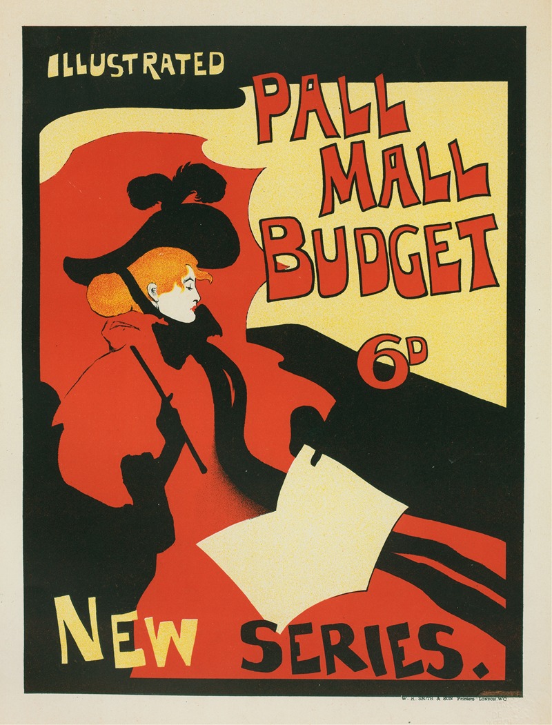 Illustrated Pall Mall Budget by Морис Грейффенхаген, 1896 — digital art print download