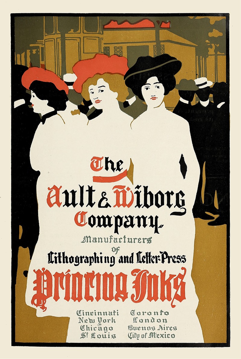 Ault and Wiborg, Ad. 020 by Аноним, 1890-1913 — digital art print download