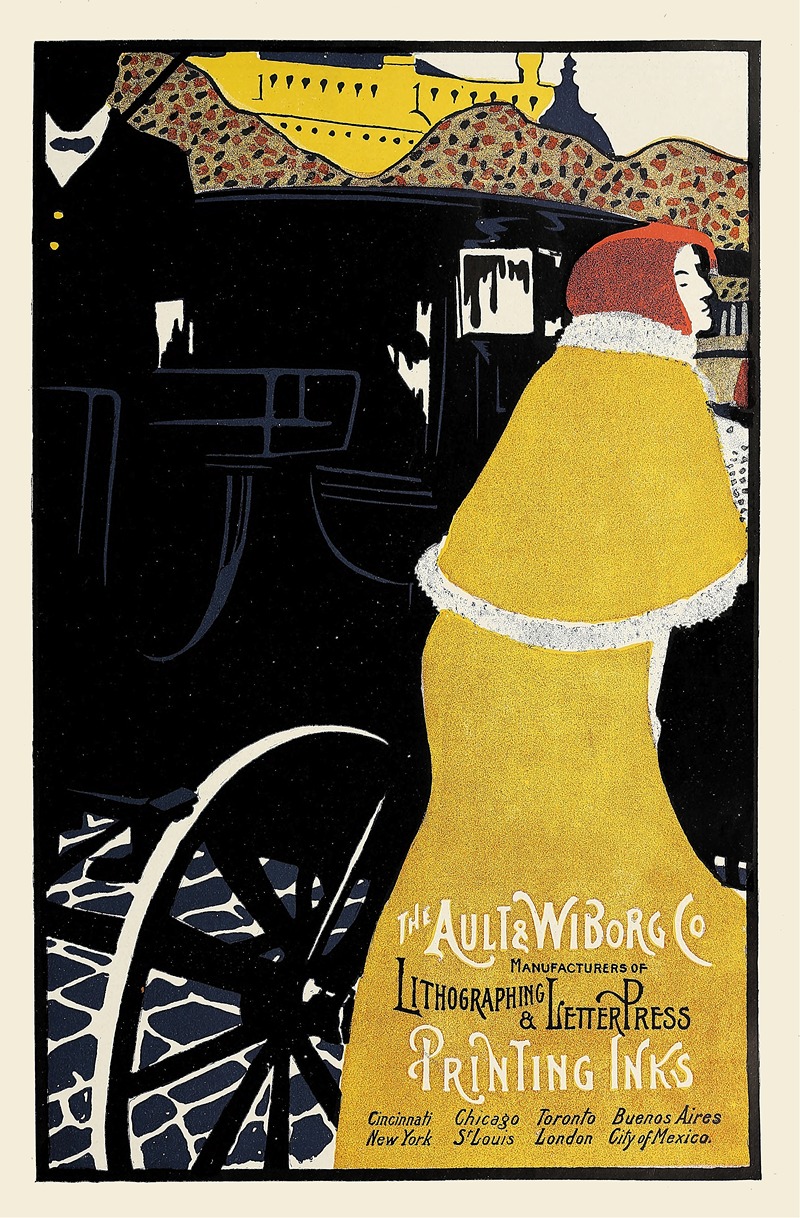 Ault and Wiborg, Ad. 021 by Аноним, 1890-1913 — digital art print download
