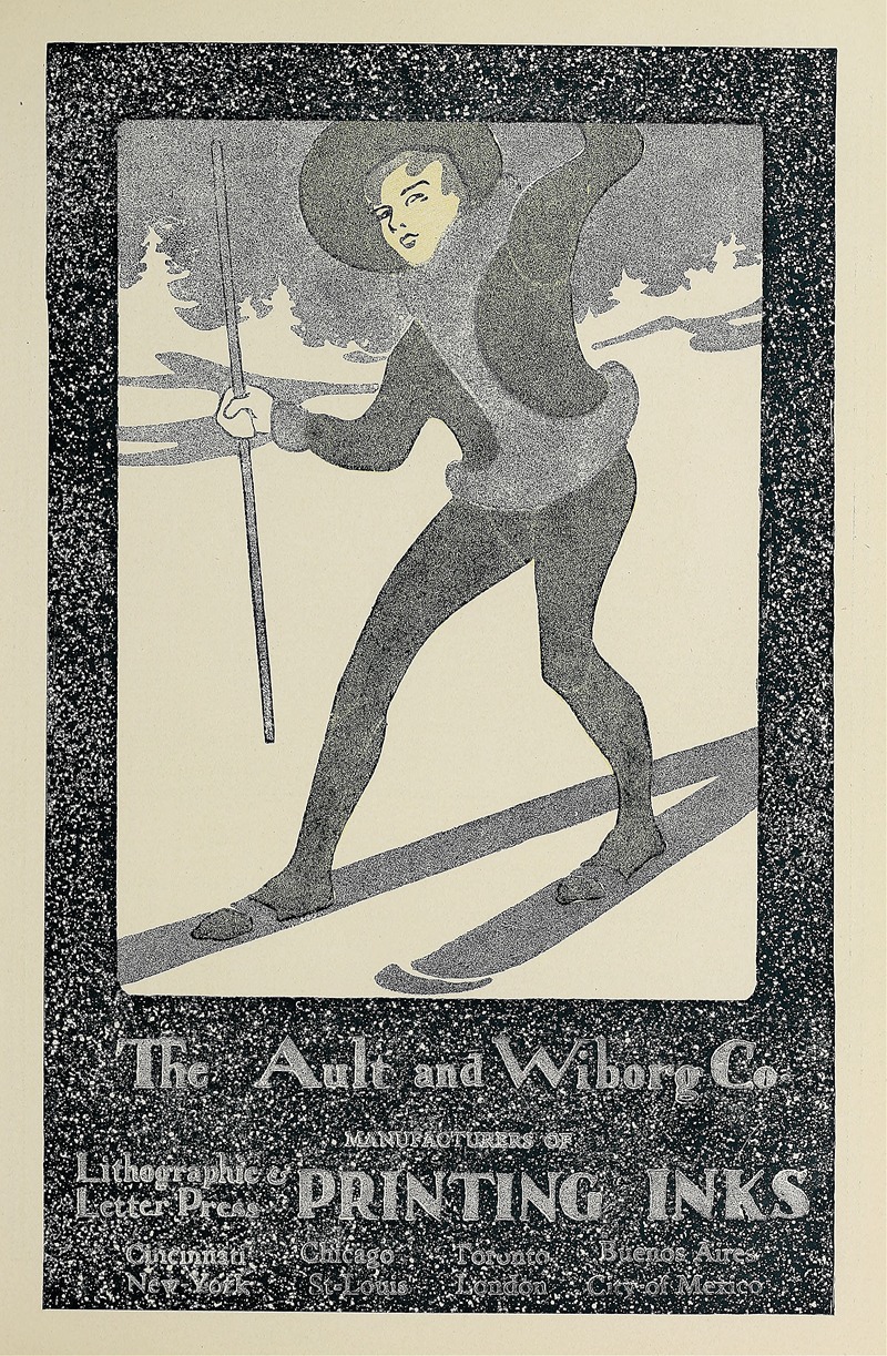 Ault and Wiborg, Ad. 024 by Аноним, 1890-1913 — digital art print download