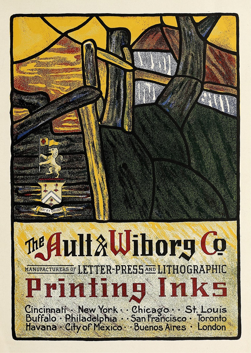 Ault and Wiborg, Ad. 031 by Аноним, 1890-1913 — digital art print download