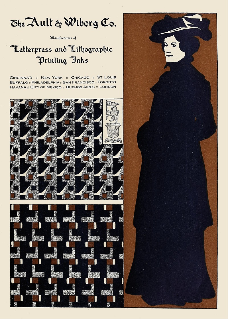 Ault and Wiborg, Ad. 035 by Аноним, 1890-1913 — digital art print download